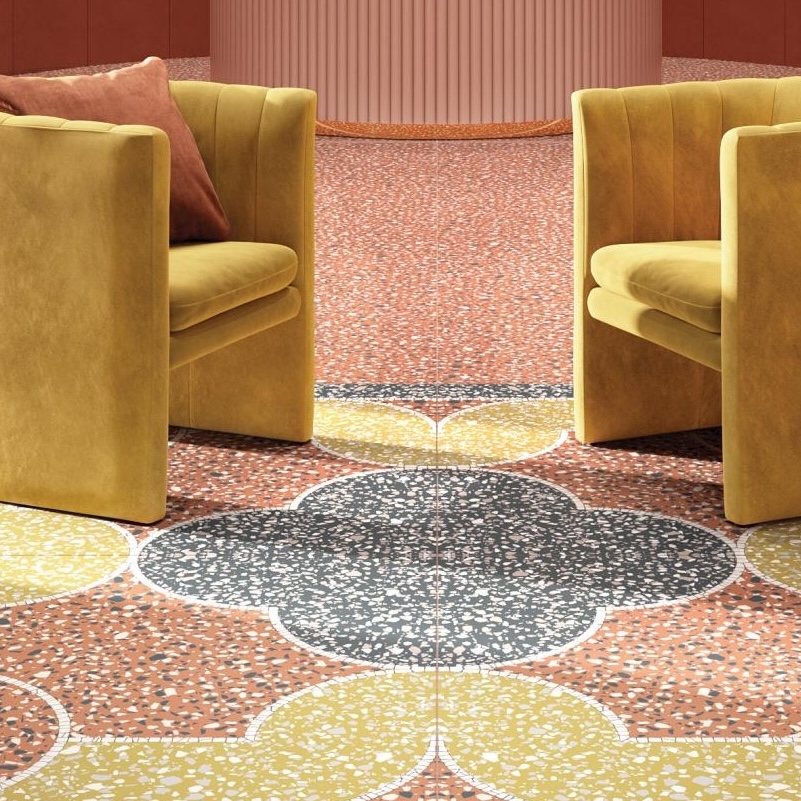 Abk Wide & Style Fl.Brera Saffron 120X120 - 60006115