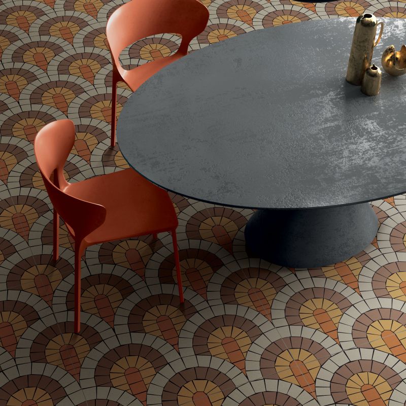 Abk Wide & Style Fl.Pave' Brown  120X120 - 60006110