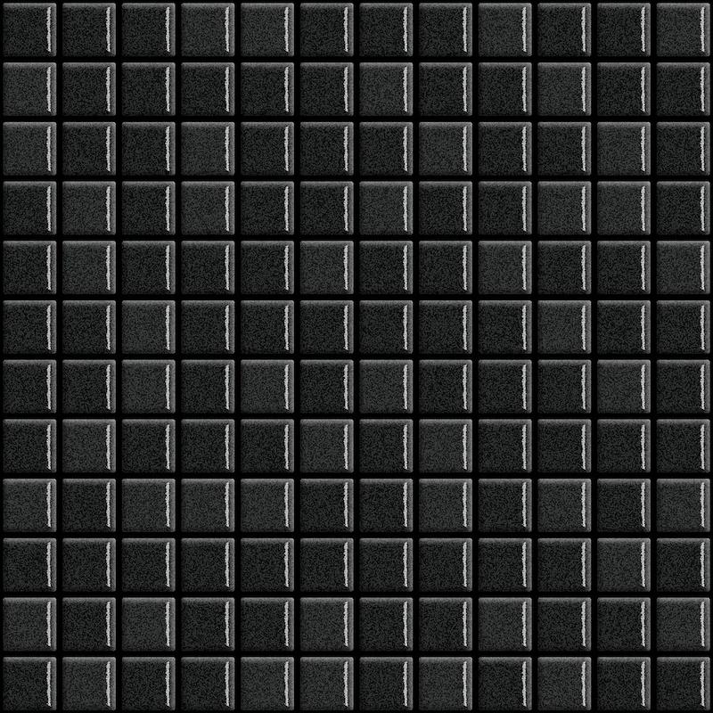 Mosaic Appiani Anthologhia Tulipano Nero 10 30x30 (2,5x2,5) - MOS7010