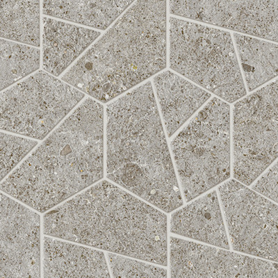 Mosaico Atlas Concorde Boost Stone Grey Hex 25X28.5 - A7CZ