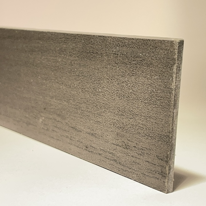 Rodapié de Porcelánico Madera Antracita Al.6,5cm X L.100cm