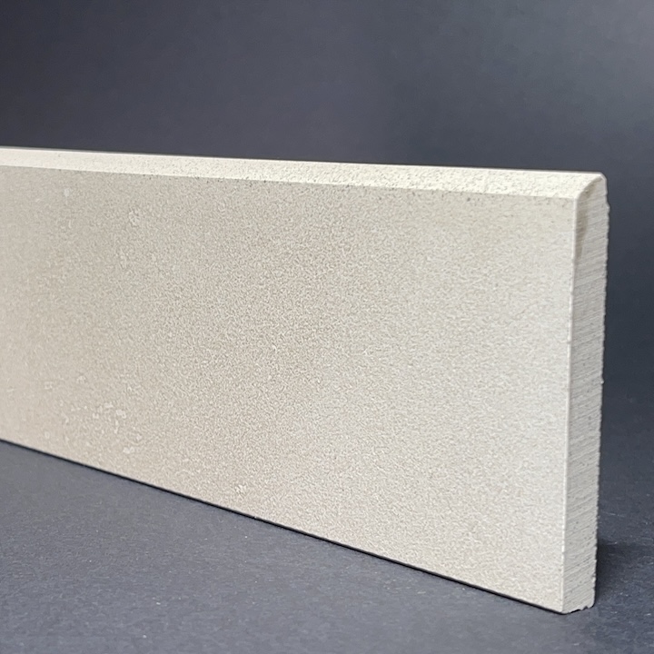 Rodapié De Porcelana Taupe Al.7cm X L.60cm