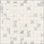 Mosaic Caesar Anima Futura Composizione F Majestic White 30x30 - AGEY