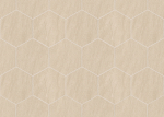 Mosaic Caesar Keymood Hexagons Canvas 30x30 - AGEL