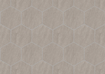 Mosaic Caesar Keymood Hexagons Smoke 30x30 - AGEO