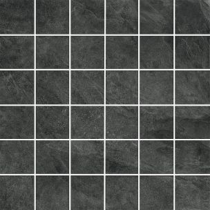 Mosaico Abk Monolith Quadretti Graphite Ret 30X30 - PF60001952