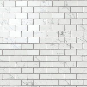 Mosaico Atlas Concorde Marvel Stone Carrara Pure Lapp. Burattato 29.8X29.8 - AS34