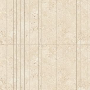 Mosaico Atlas Concorde Marvel Travertine Sand Cross Chiselled Urban Grid 30X60 - AF9Q