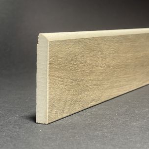 Rodapié de Porcelánico Madera de Nogal Al.6cm X L.119,5cm