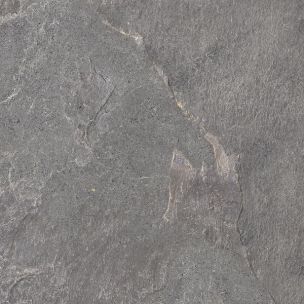 Azulejo de porcelana de lujo con efecto piedra gris oscuro 20 mm R11 Rt 60x60 - EGSM1608