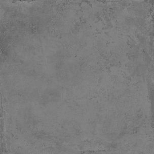 Pavimento de gres porcelánico efecto cemento industrial, negro, 100x100 cm - CS25107