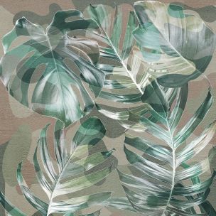 Azulejo Revestimiento Verde Decorado Gres Porcelánico 60X120 - EWTK1494