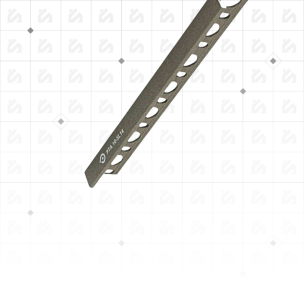 Perfiles Progress Profiles Proterminal h.8mm Aluminio Pintado Piedra Gris Topo 2.7ml