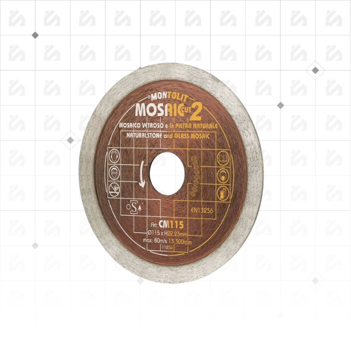 Disco Diamante para Mosaico Montolit Cermont 100mm h.10mm