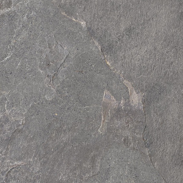 Azulejo de porcelana de lujo con efecto piedra gris oscuro 20 mm R11 Rt 60x60 - EGSM1608