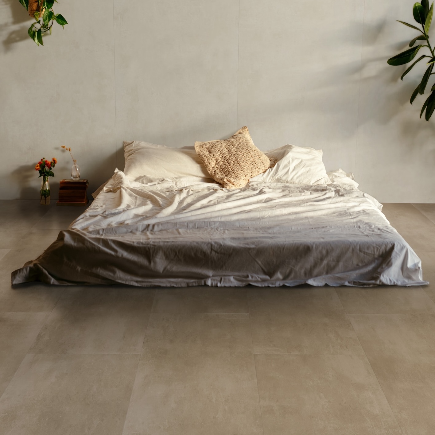 Porcelánico Efecto Resina Beige 60X120 - Elte067