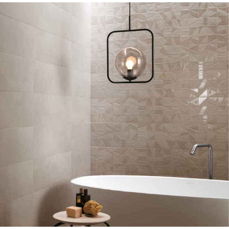 Fap Mat&More Domino Grey 3D 25X75 - fREQ