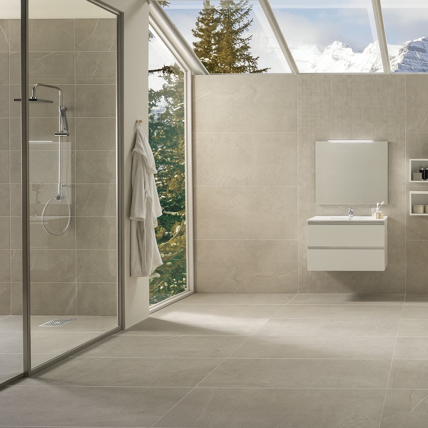 La Fabbrica Ava Dolomiti Sabbia Liscio Rettificato 60X120 - 086007