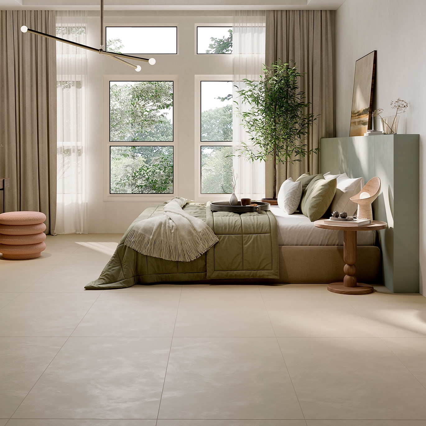 La Fabbrica Ava Le Malte Beige Nat Ret 120X120 - 0198014