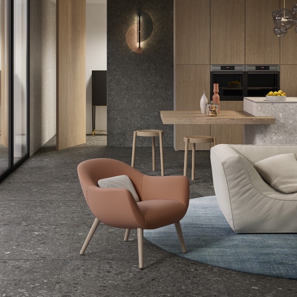 Lea Ceramiche Side Stone Hidden Dark Nat/Rtt 60X120 - LGXSD00