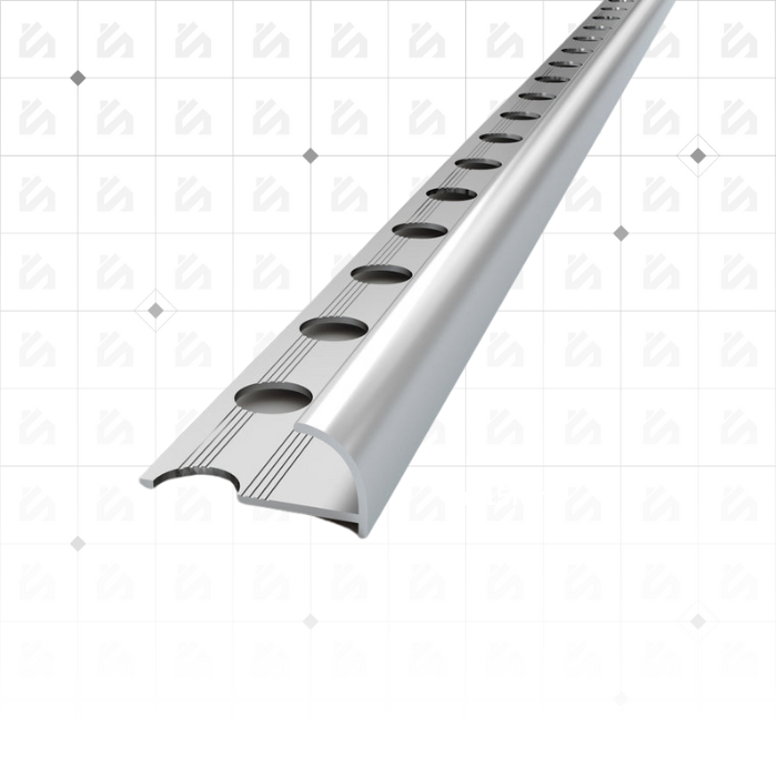 Profiles Progress Profiles Projolly Quart h.6mm Aluminio cromado pulido 2.7ml