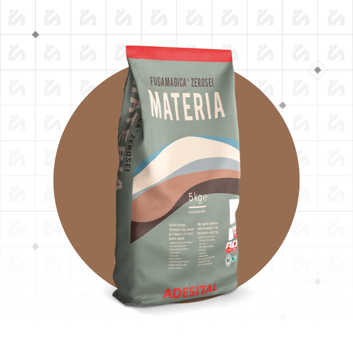 Adesital Fugamagica Zerosei Materia TEAK 5kg - Lechada para Juntas