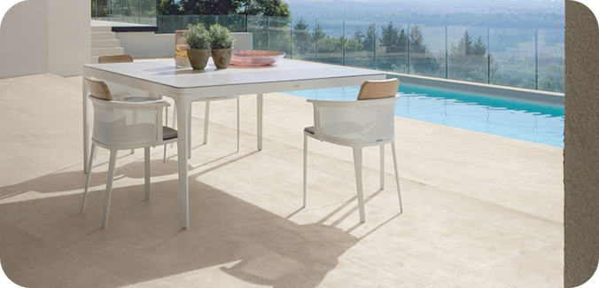 Gres porcelánico Marfil